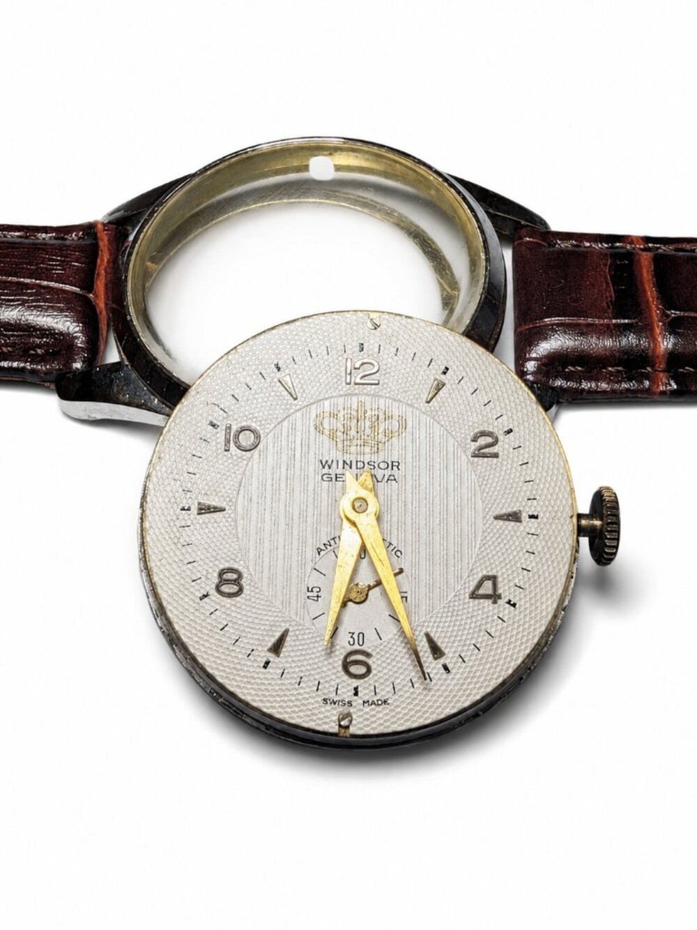 Vintage Windsor Genève Swiss Manual-Wind Watch – Serviced – Circa 1940s/1950s